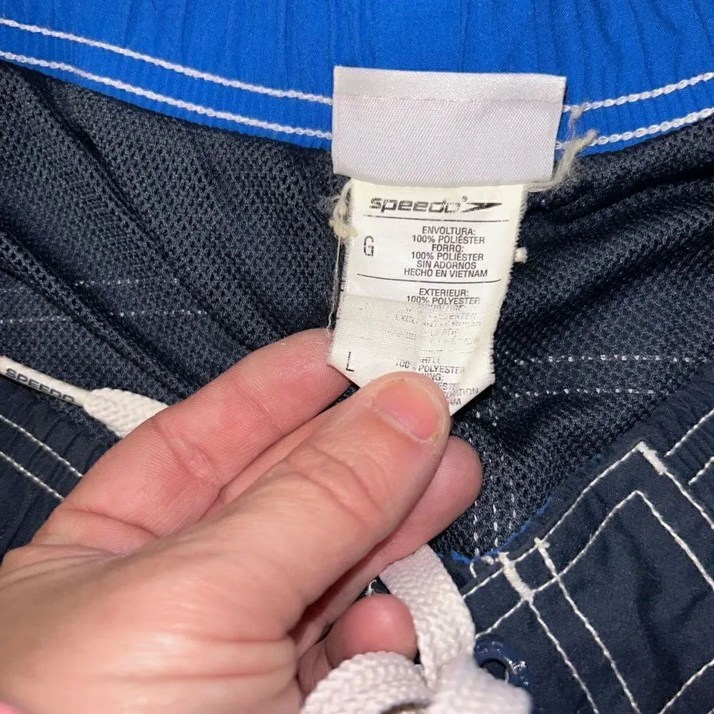 Set of 2 Speedo swim trunks size large